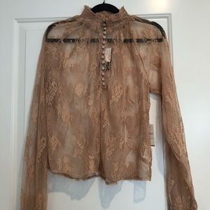 NWT All Lace Top Forever 21
